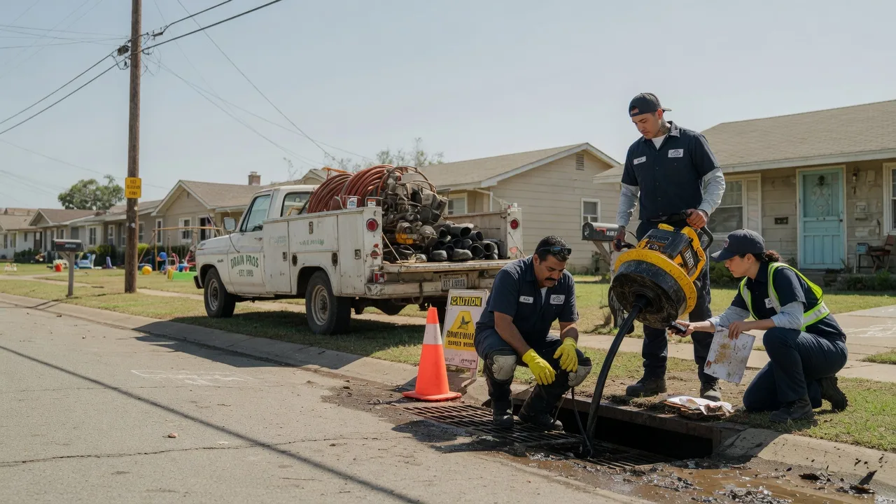 Drain Cleaning in Pierce, TX near me